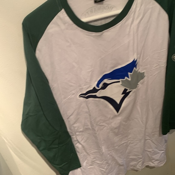 Toronto Blue Jays House Slytherin Harry Potter Rare green SGA Mid Sleeve SZ XL - Picture 4 of 6